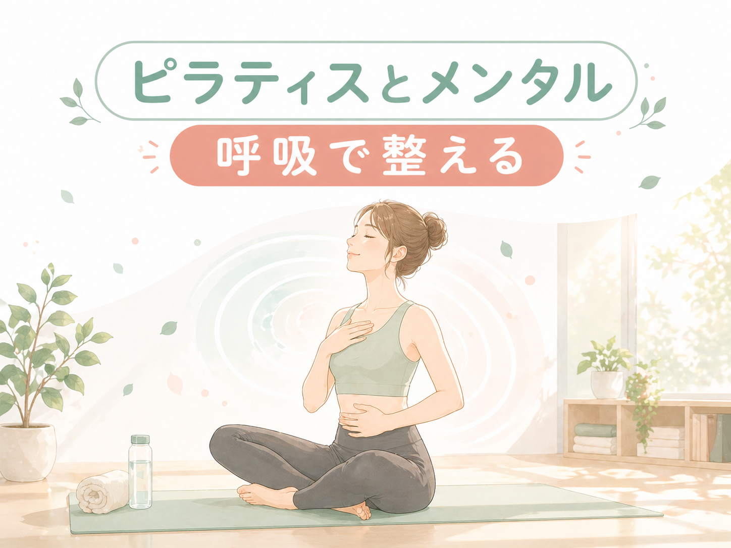 ピラティスはメンタルに効く？ストレス・不安への効果と実践法を解説のサムネイル画像